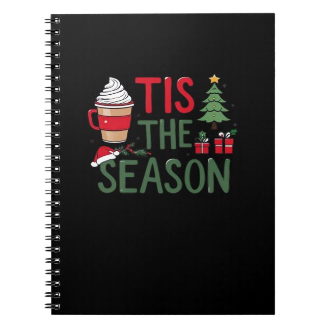 Tis The Season Holiday Cheer Notebook (Front)