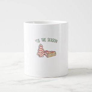 Tis The Season Holiday Christmas Large Coffee Mug