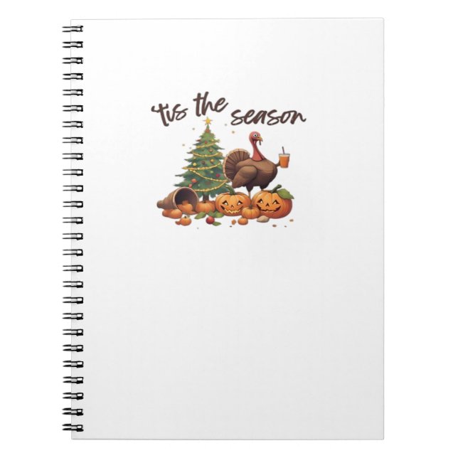 Tis The Season Holiday Mashup Notebook (Front)