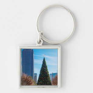 Tis The Season In Dallas Keychain