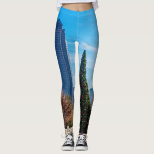 Tis The Season In Dallas Leggings