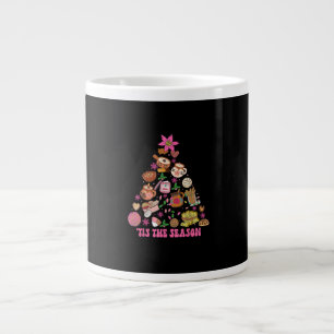 Tis The Season Mexican Christmas Tree Tamales Pan  Large Coffee Mug