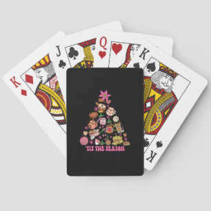 Tis The Season Mexican Christmas Tree Tamales Pan  Playing Cards