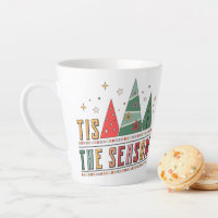 Tis The Season Modern Christmas Typography