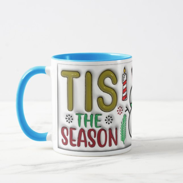 Tis the Season” mug (Gauche)