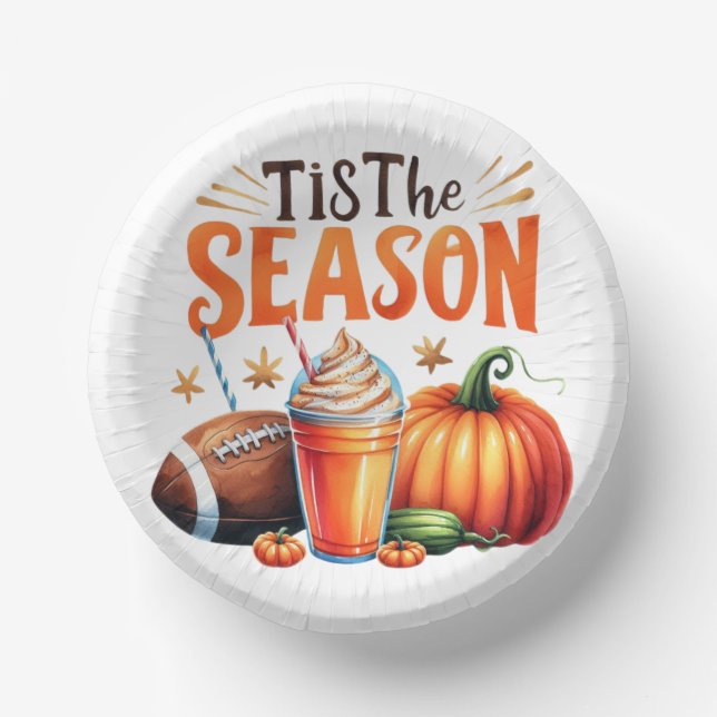 Tis the Season   Paper Plate (Front)