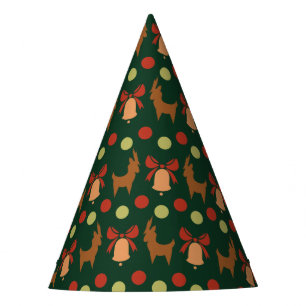 Tis the Season Pattern Party Hat