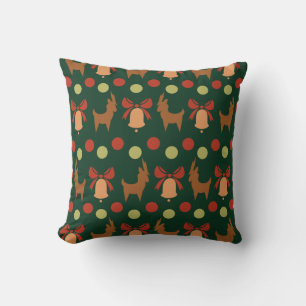 Tis the Season Pattern Throw Pillow