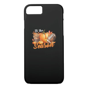 Tis The Season Pumpkin Leaf Latte Fall Thanksgivin Case-Mate iPhone Case