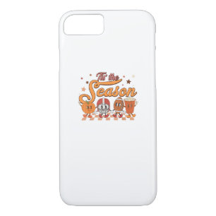 Tis The Season Pumpkin Leaf Latte Football Creativ Case-Mate iPhone Case