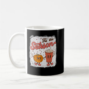 Tis The Season Pumpkin Shirt Spice Fall Autumn Hal Coffee Mug