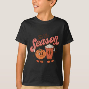 Tis The Season Pumpkin Spice Fall Autumn Hallowee T-Shirt