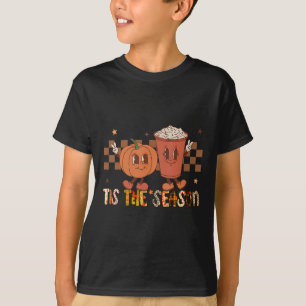 Tis The Season Pumpkin Spice Funny Fall Vibes Autu T-Shirt