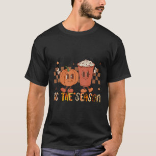 Tis The Season Pumpkin Spice Funny Fall Vibes Autu T-Shirt