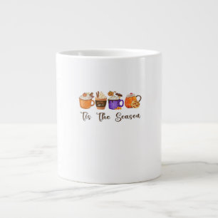 Tis The Season Pumpkin Spice Large Coffee Mug