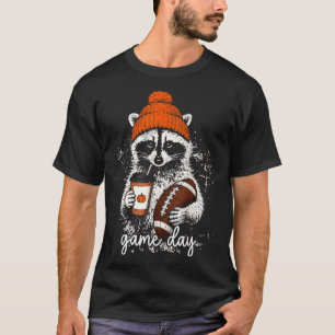 Tis the season raccoon pumpkin spice latte T-Shirt