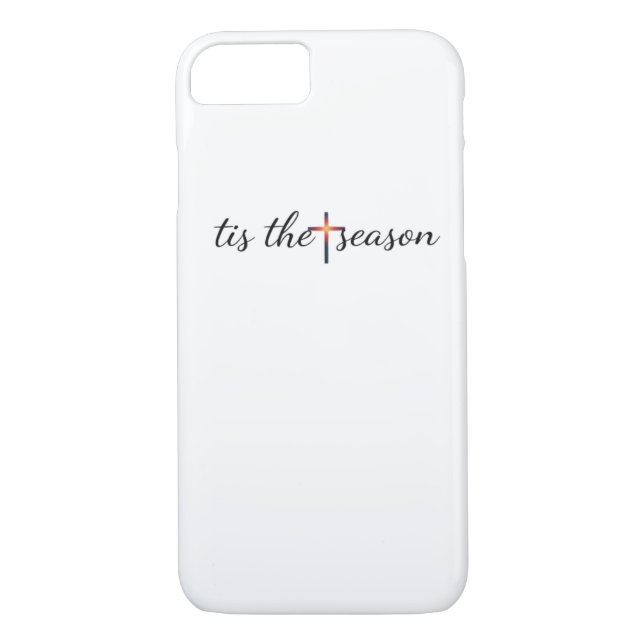 Tis The Season Retro Classic Case-Mate iPhone Case (Back)