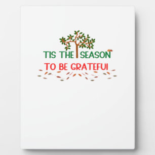 Tis The Season Retro Classic Plaque