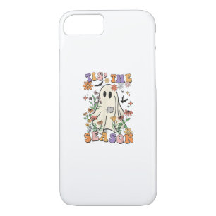 Tis The Season Retro Halloween Party Funny Trendy Case-Mate iPhone Case