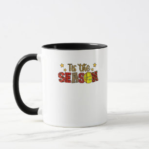 Tis The Season Softball Christmas Softball Player Mug