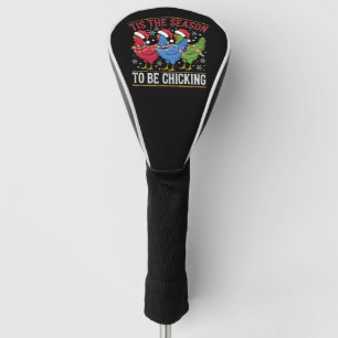 Tis The Season To Be Chicking Xmas Chicken Western Golf Head Cover