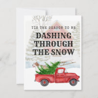 Tis the season to be Dashing Through the Snow