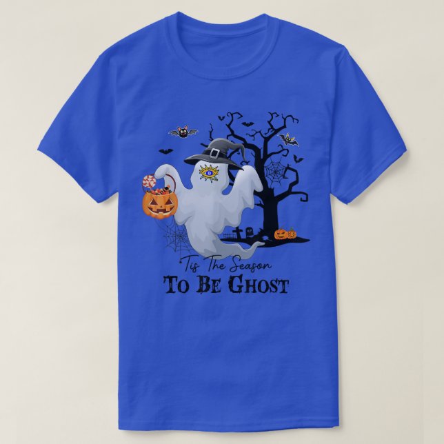 Tis The Season To Be Ghost  T-Shirt (Design Front)