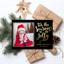 Tis The Season To Be Jolly Editable Colour Photo