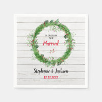 Tis The Season To Be Married  | Rustic Wedding