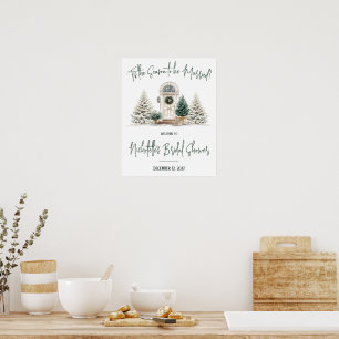 'Tis the Season to be Married! Shower Welcome Sign