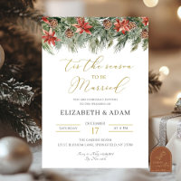 Tis The Season To Be Married Wedding