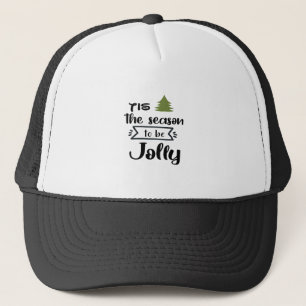 Tis The Season To Be New Year Celebration Minimal Trucker Hat