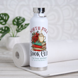 'Tis the Season to Be Reading  Water Bottle