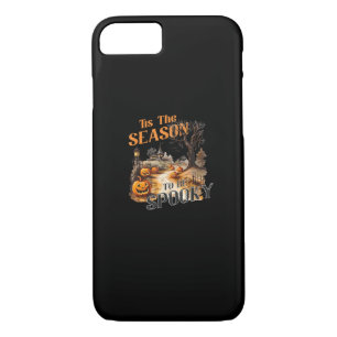 Tis The Season To Be Spooky Fall Halloween Retro C Case-Mate iPhone Case