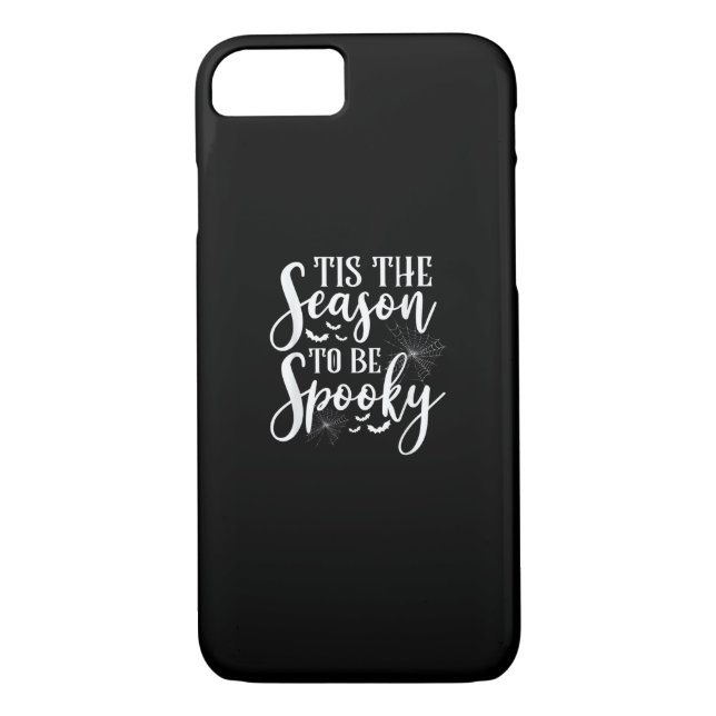 Tis The Season To Be Spooky Halloween Funny Graphi Case-Mate iPhone Case (Back)