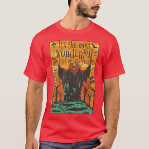 Tis The Season To Be Spooky, Retro 80s Horror Movi T-Shirt