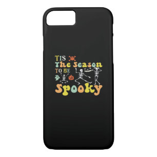 Tis The Season To Creepy Funny Dancing Skeletons M Case-Mate iPhone Case