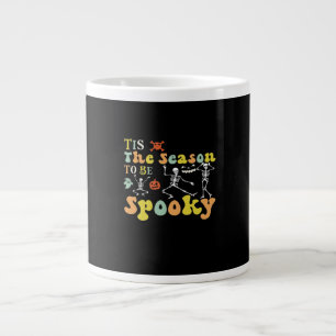 Tis The Season To Creepy Funny Dancing Skeletons M Large Coffee Mug
