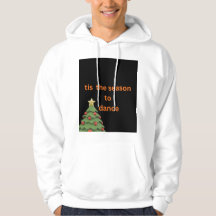 tis the season to dance Christmas tree  hoodie