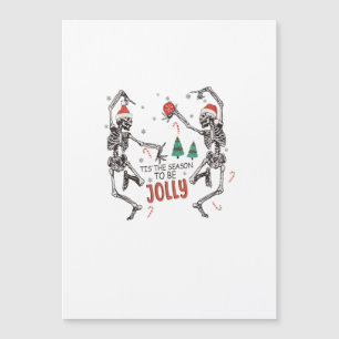 Tis The Season To Jolly Funny Christmas Skeleton D