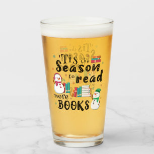 ’Tis the Season to Read More Books Glass