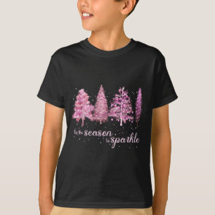 Tis The Season To Sparkle Christmas Tree Xmas Wome T-Shirt
