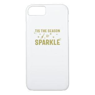 Tis The Season To Sparkle - Funny Sparkling Wine H Case-Mate iPhone Case