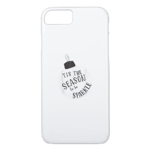 Tis The Season To Sparkle Holiday Cute Fun Case-Mate iPhone Case