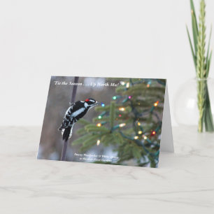 'Tis the Season Up North  Mn!  Merry Christmas Thank You Card