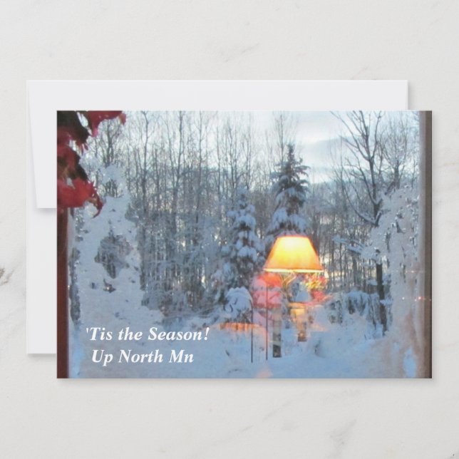 'Tis the Season Up North  Mn!  Reflections (Front)