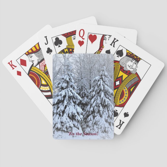 'Tis the Season . . .  Winter Holiday Playing Cards (Back)