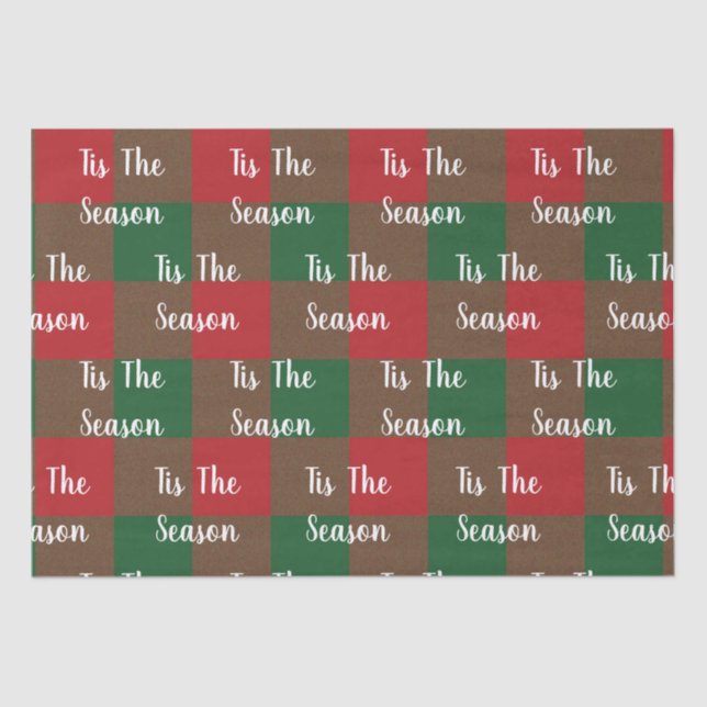 Tis The Season Wrapping Paper (Front)