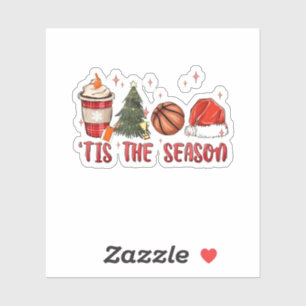 Tis the Season Xmas Christmas Basketball