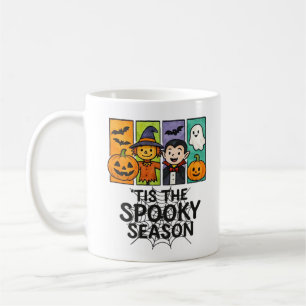 Tis The Spooky Season Halloween Vampire Pumpkin De Coffee Mug